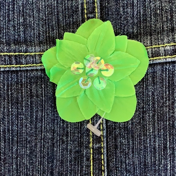 NWT spring & summer denim, halter, ruffle dress - Picture 2 of 6